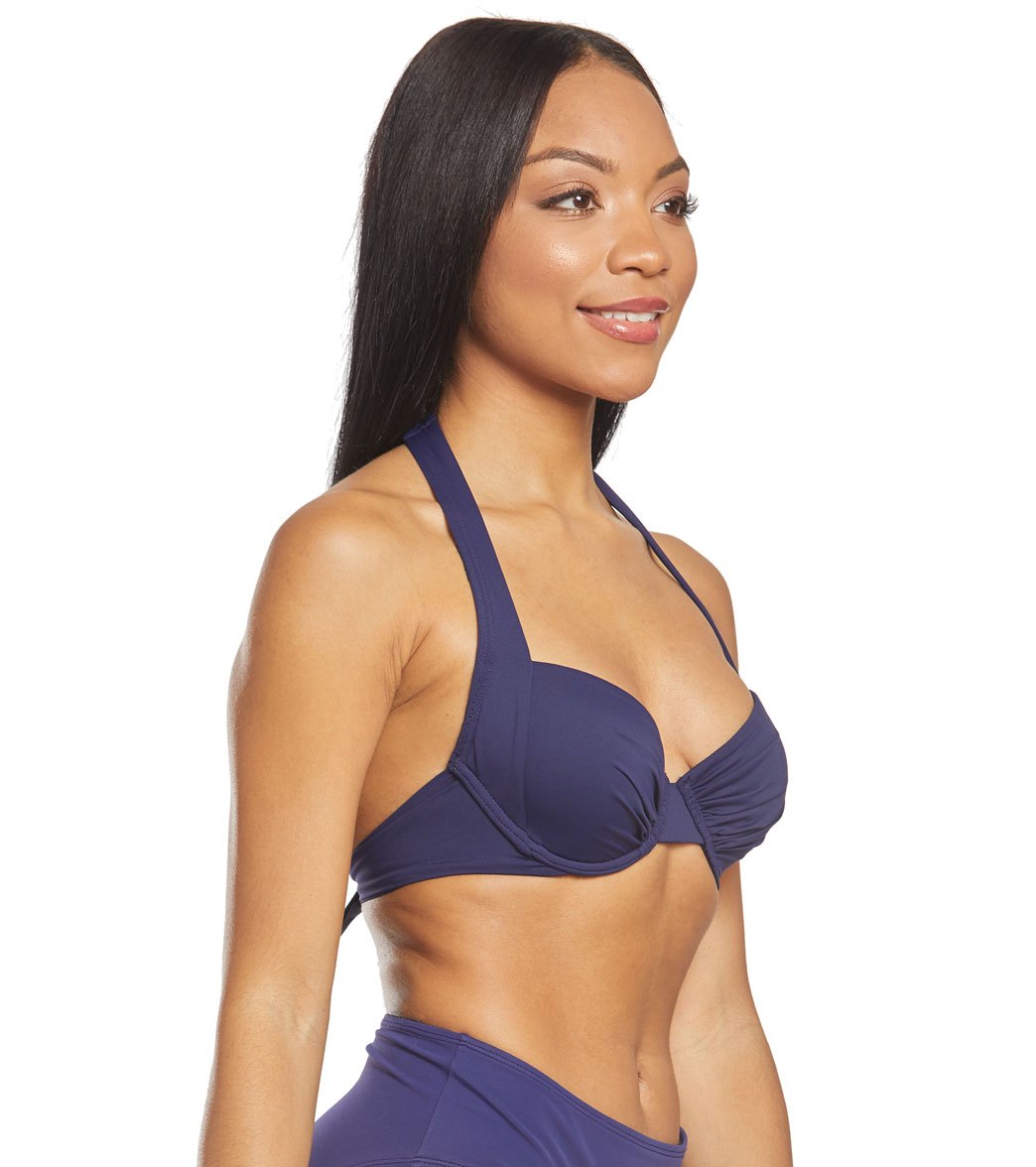 Tommy Bahama Pearl Solids Bikini Top (B-DD Cup)