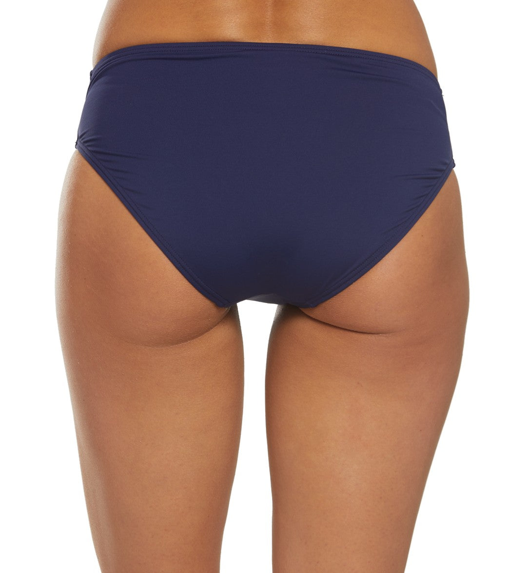 Tommy Bahama Pearl Solids Twist Front High Waisted Bikini Bottom