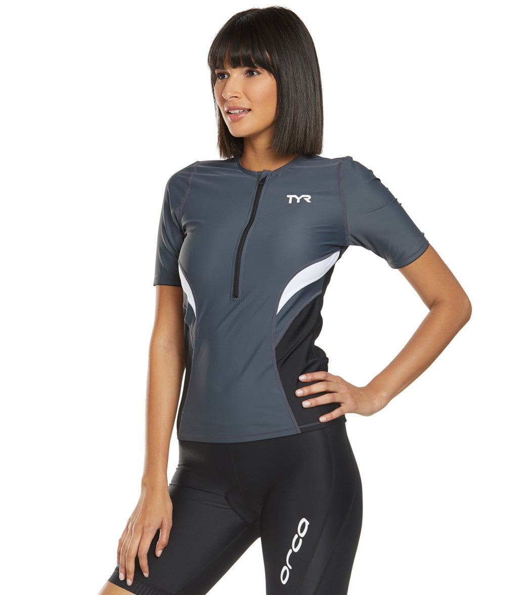 TYR Women's Competitor Short Sleeve Top