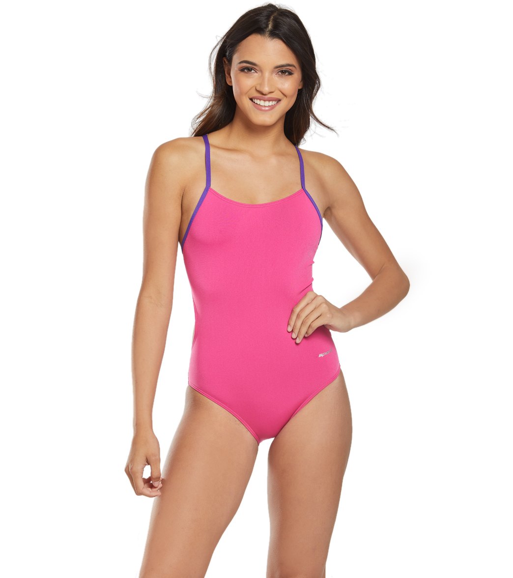Sporti HydroLast Tie Back One Piece Swimsuit (24-40)