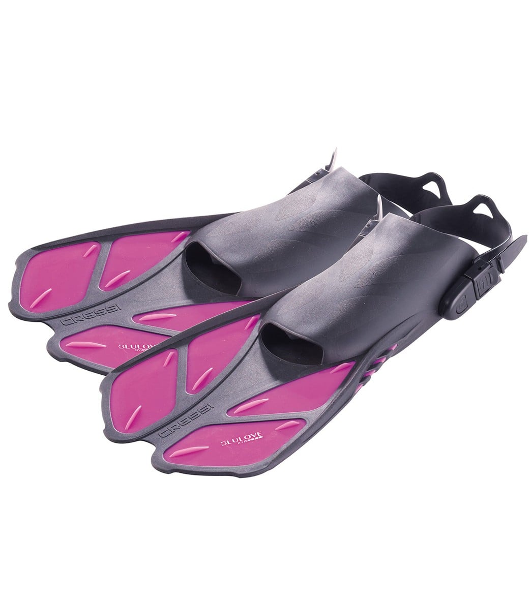 Cressi Bonete Open Heel Adjustable Snorkeling Fins