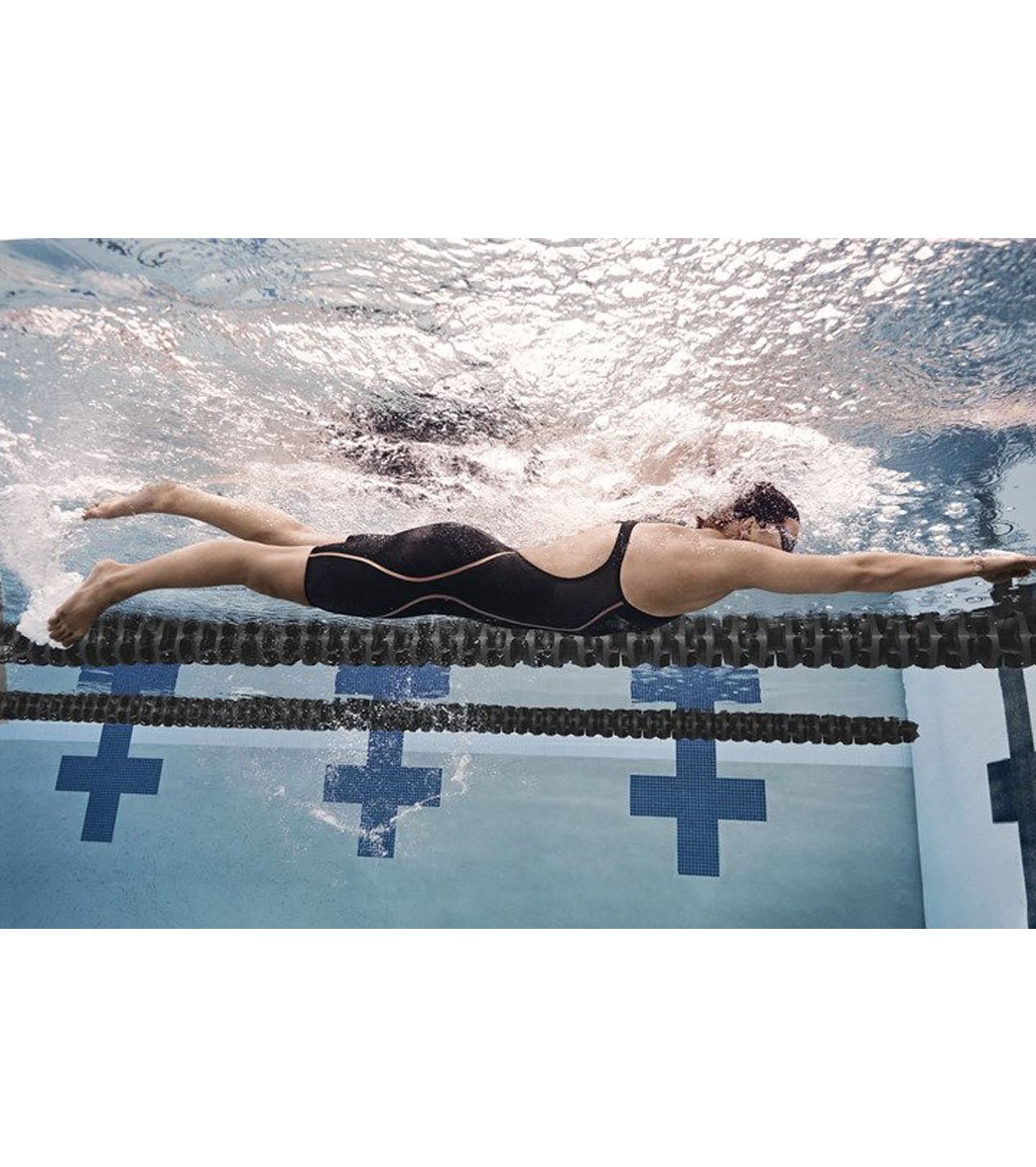 Speedo Women's Fastskin LZR Pure Intent Open Back Kneeskin Tech Suit Swimsuit