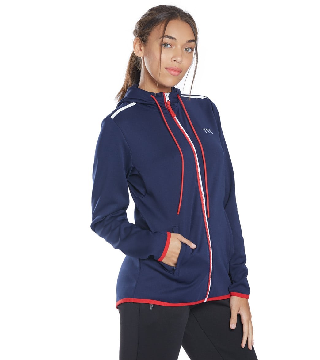 TYR Women's Team Full Zip Hoodie