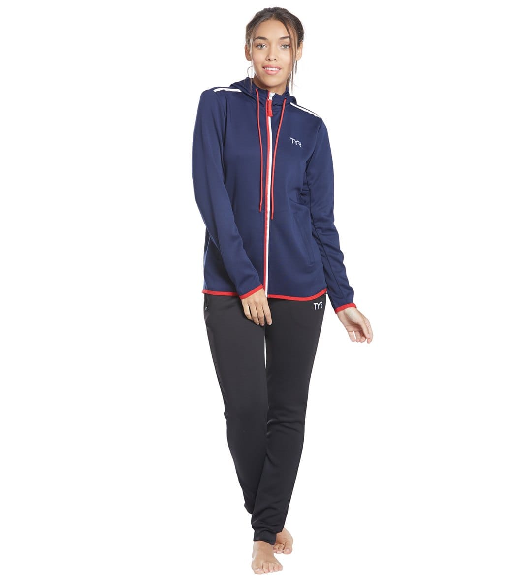 TYR Women's Team Full Zip Hoodie