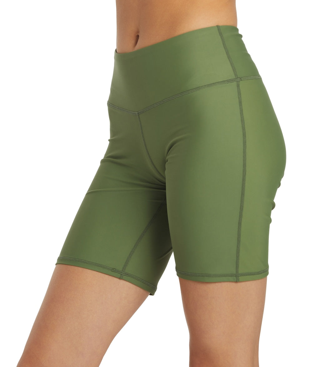 Sporti Active Solid 8" Inseam Swim Short