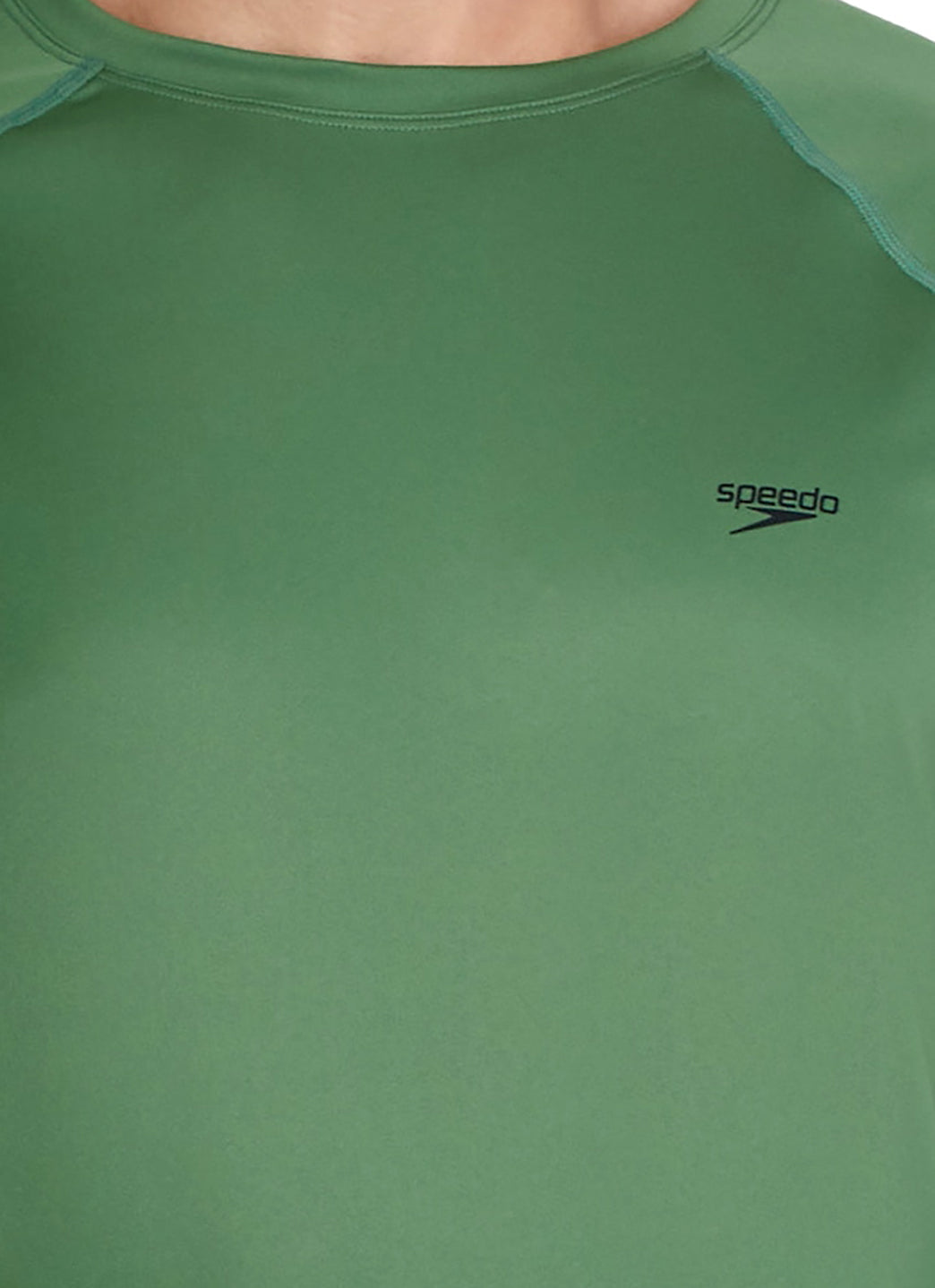 Speedo Active Men's Solid Easy Short Sleeve Swim Shirt