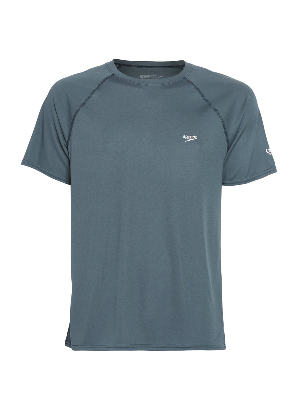 Speedo Active Men's Solid Easy Short Sleeve Swim Shirt
