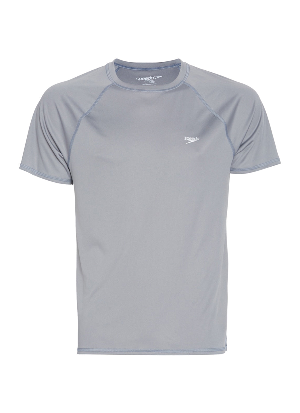 Speedo Active Men's Solid Easy Short Sleeve Swim Shirt