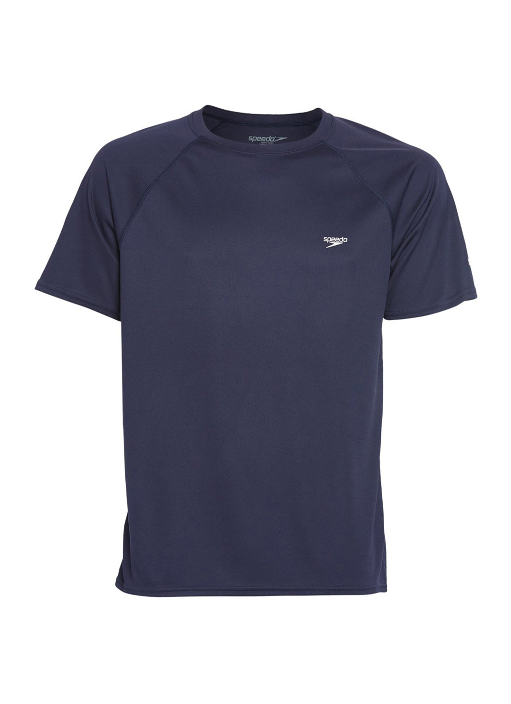Speedo Active Men's Solid Easy Short Sleeve Swim Shirt