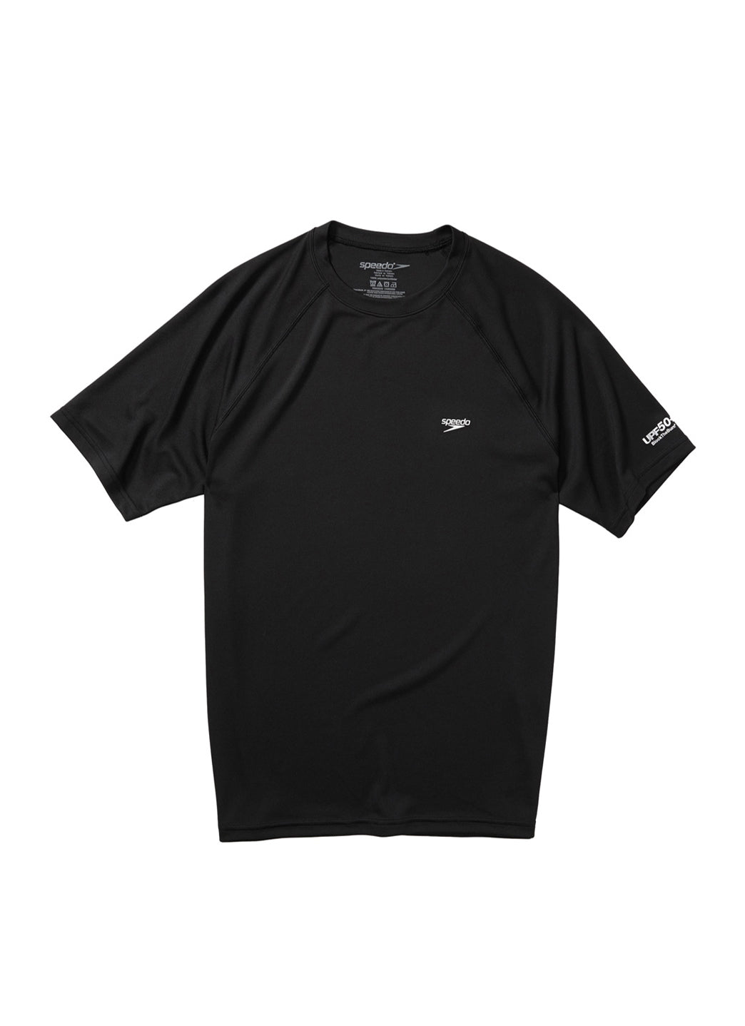 Speedo Active Men's Solid Easy Short Sleeve Swim Shirt