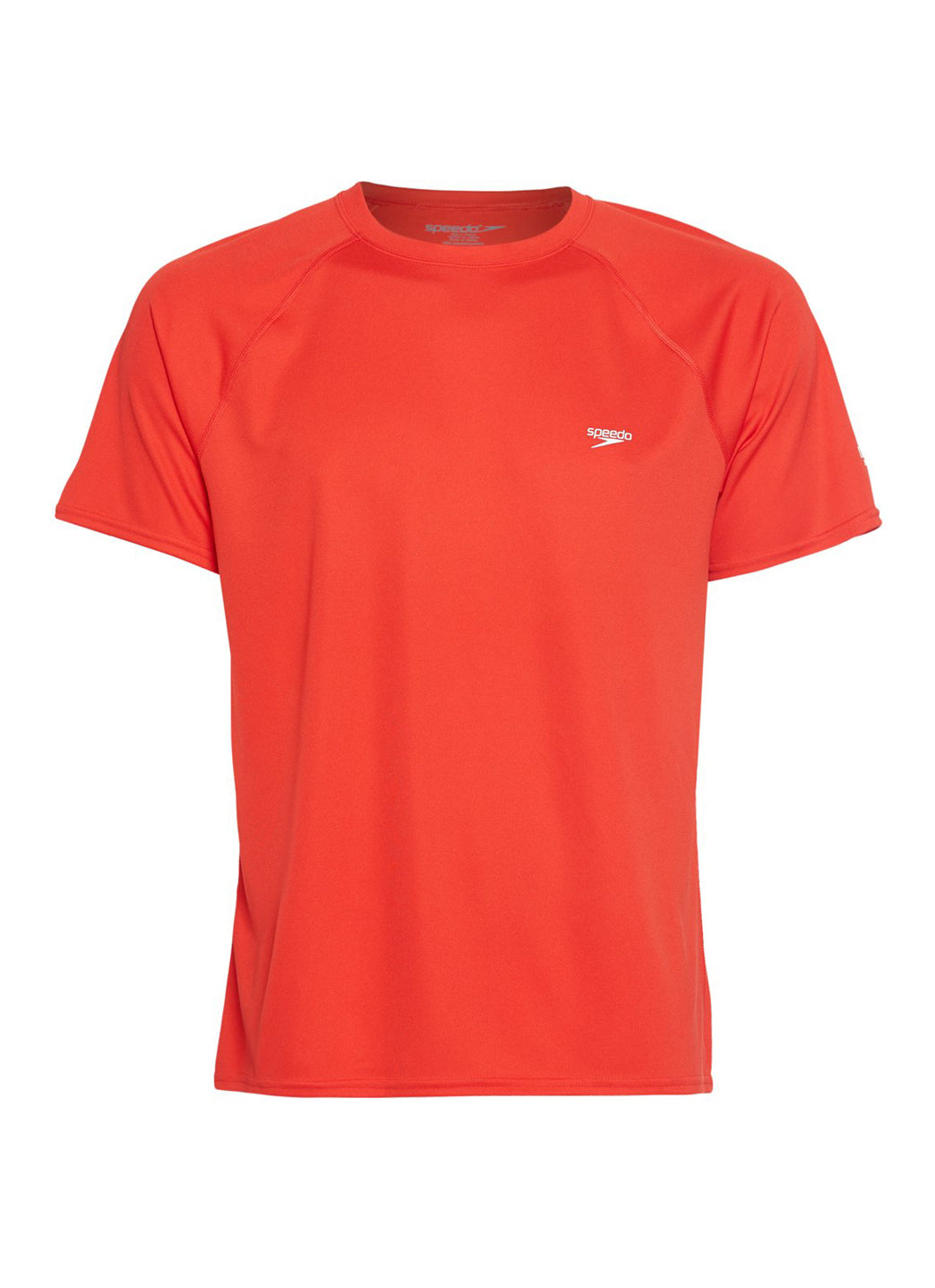 Speedo Active Men's Solid Easy Short Sleeve Swim Shirt