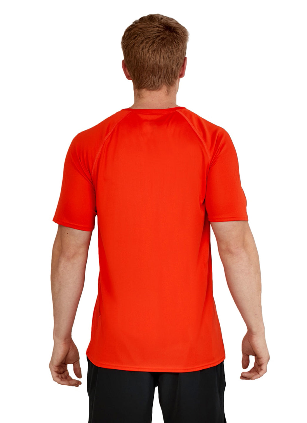 Speedo Active Men's Solid Easy Short Sleeve Swim Shirt