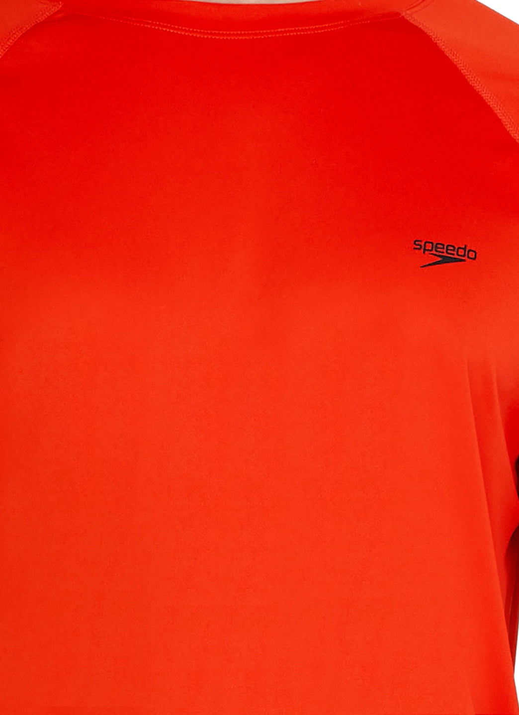 Speedo Active Men's Solid Easy Short Sleeve Swim Shirt