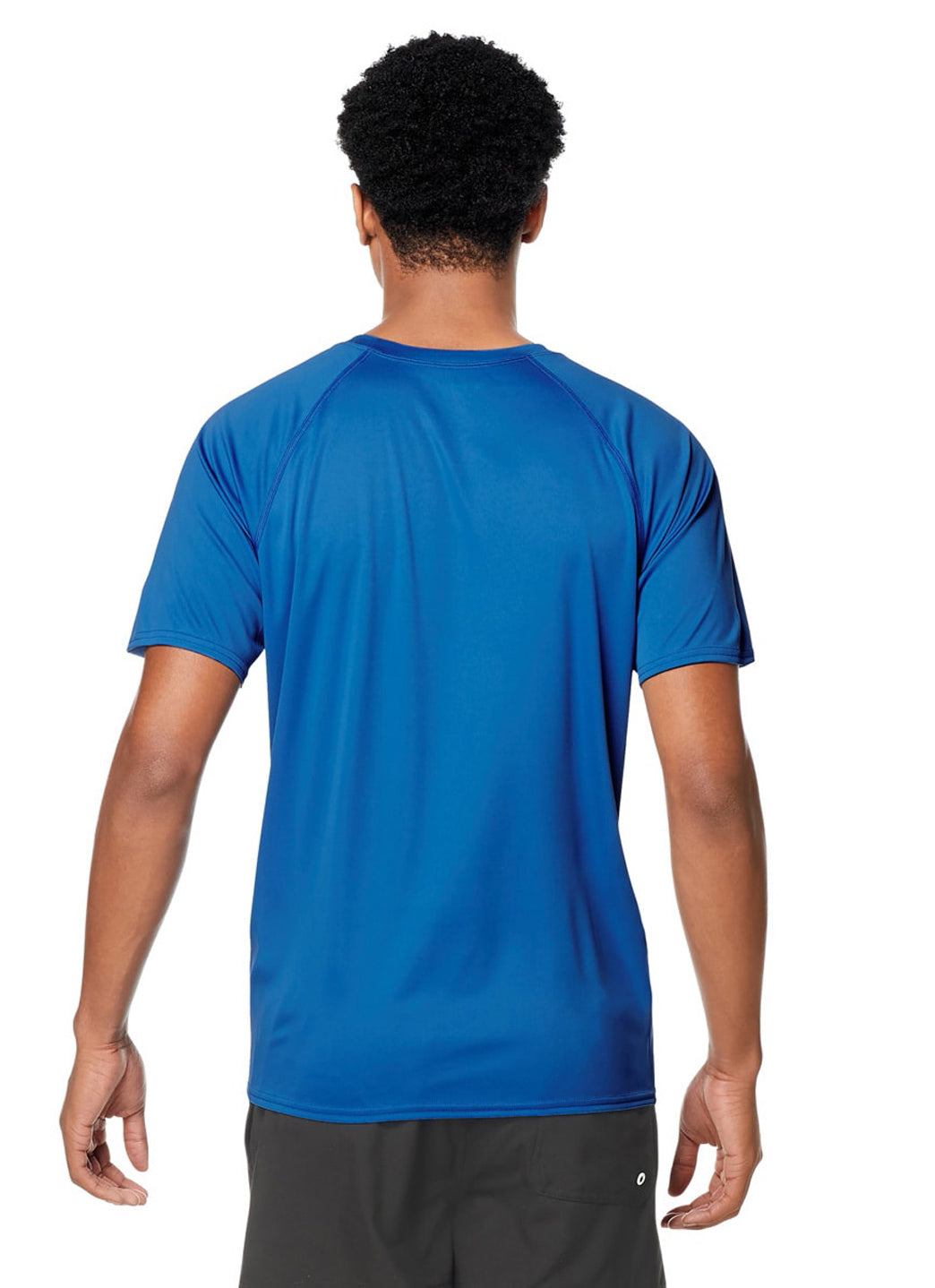 Speedo Active Men's Solid Easy Short Sleeve Swim Shirt
