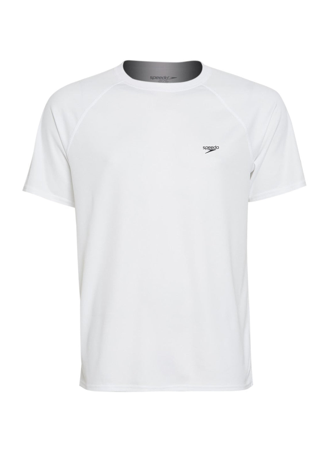 Speedo Active Men's Solid Easy Short Sleeve Swim Shirt