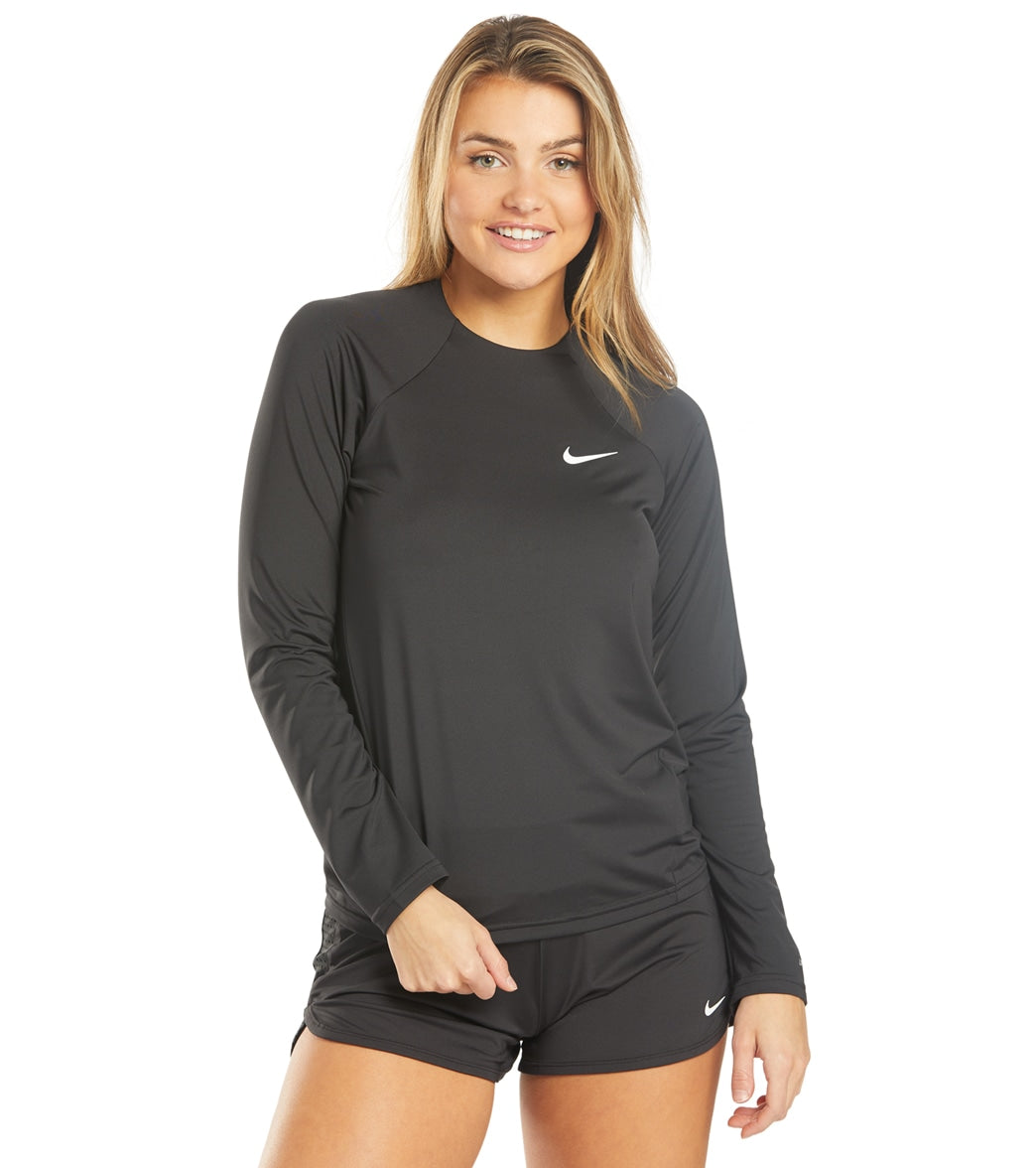 Nike Women's Long Sleeve Hydro Rash Guard