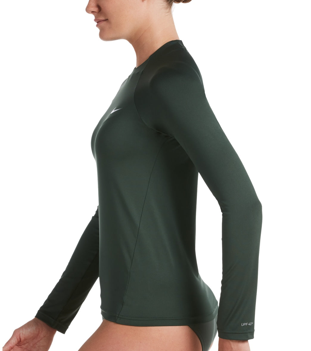 Nike Women's Long Sleeve Hydro Rash Guard