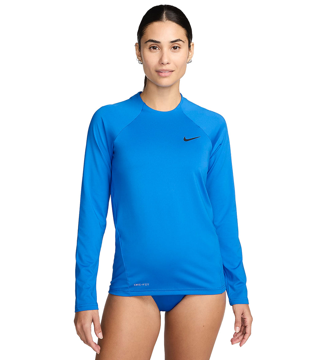 Nike Women's Long Sleeve Hydro Rash Guard