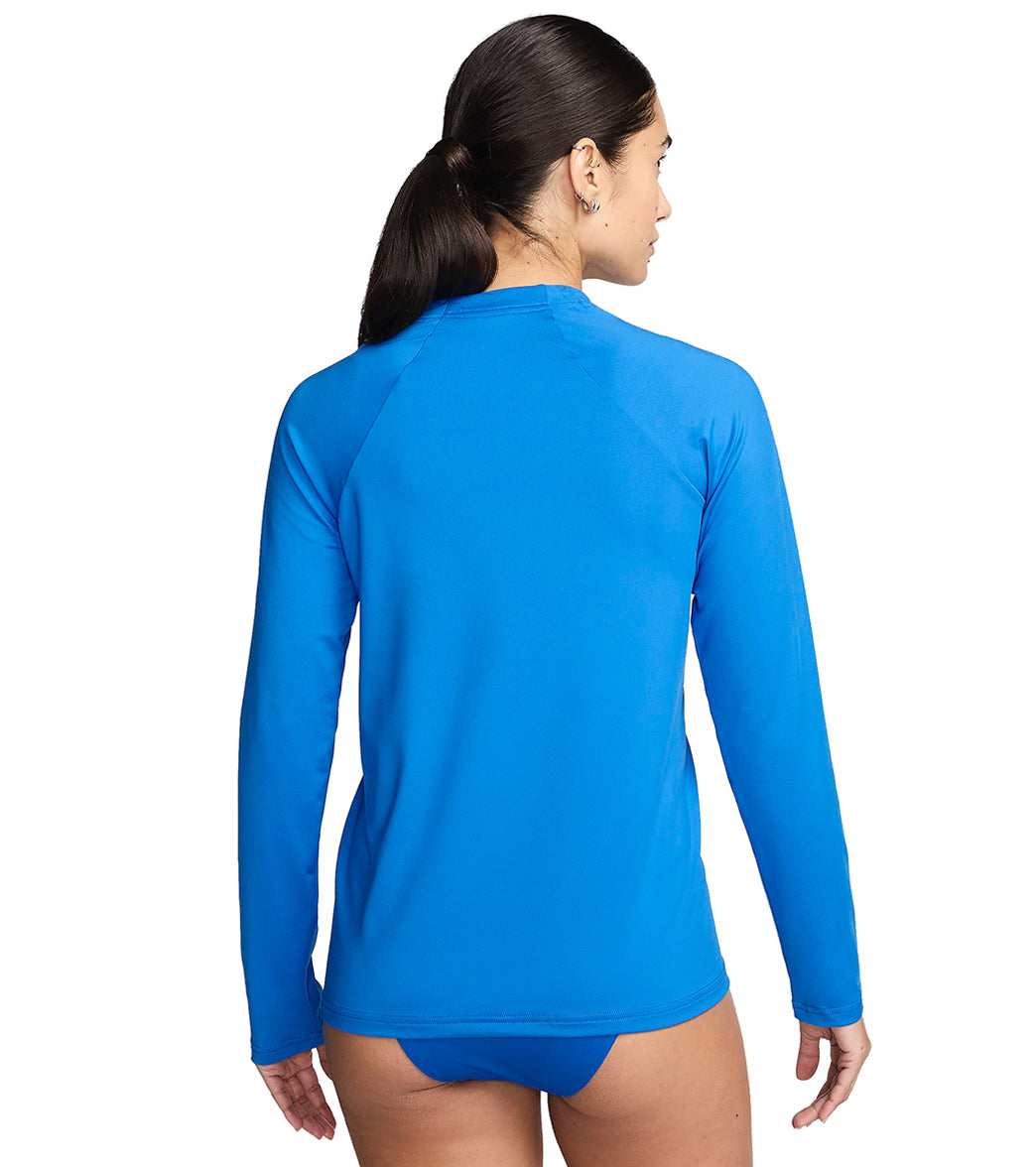 Nike Women's Long Sleeve Hydro Rash Guard