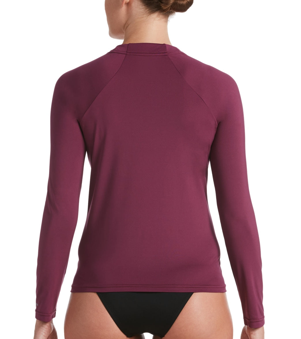 Nike Women's Long Sleeve Hydro Rash Guard