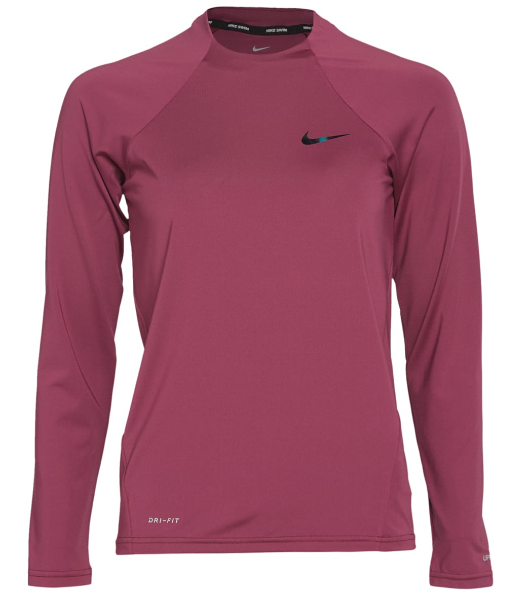 Nike Women's Long Sleeve Hydro Rash Guard