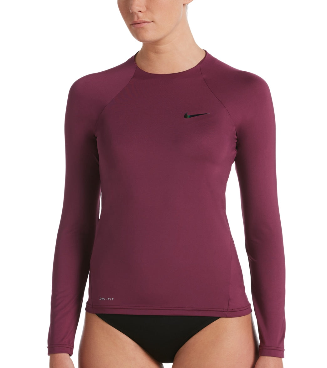 Nike Women's Long Sleeve Hydro Rash Guard
