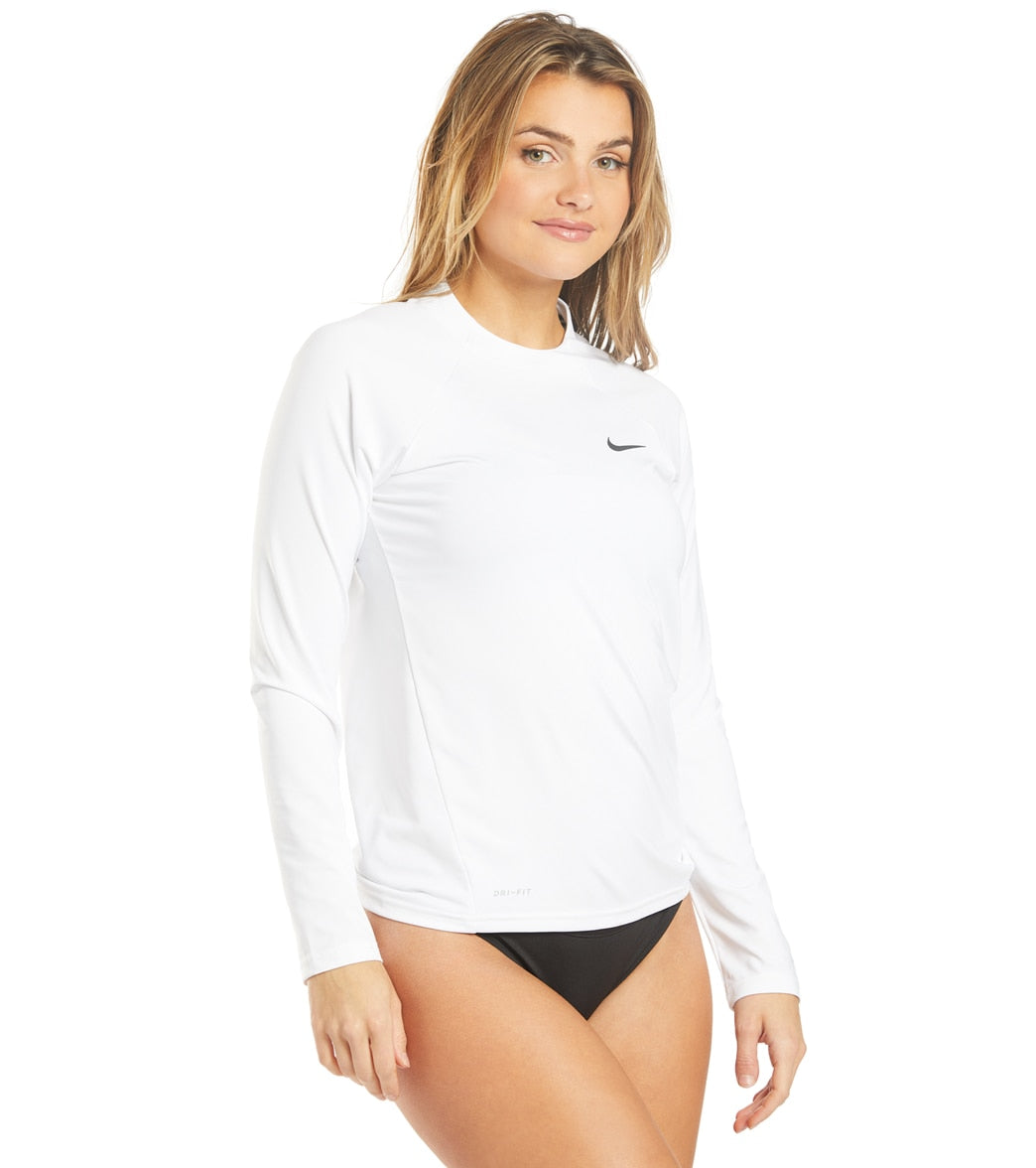 Nike Women's Long Sleeve Hydro Rash Guard