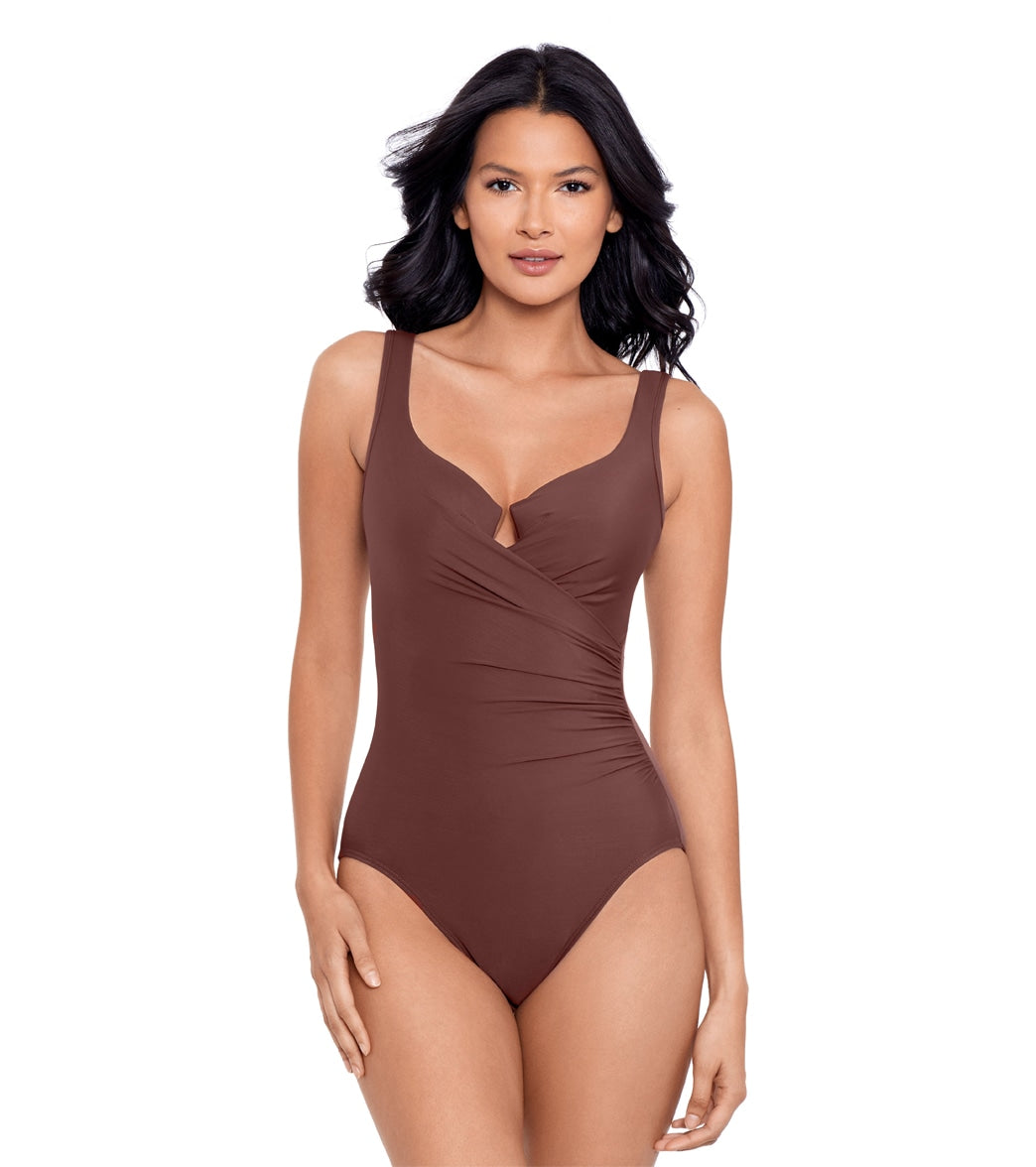 Miraclesuit Women's Must Have Escape Underwire One Piece Swimsuit