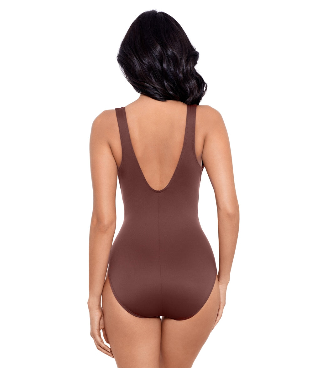 Miraclesuit Women's Must Have Escape Underwire One Piece Swimsuit
