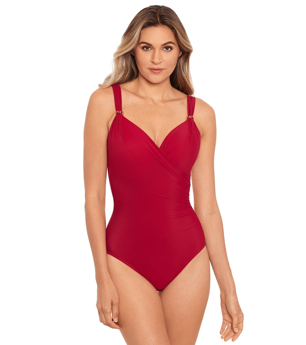 Miraclesuit Women's Razzle Dazzle Siren One Piece Swimsuit