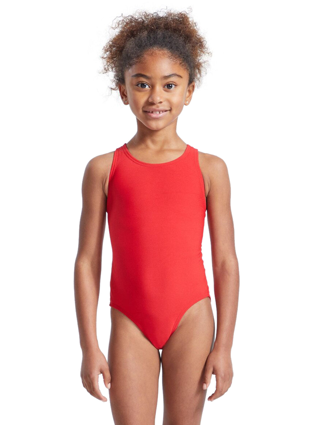 FINIS Girls' Bladeback Solid One Piece Swimsuit