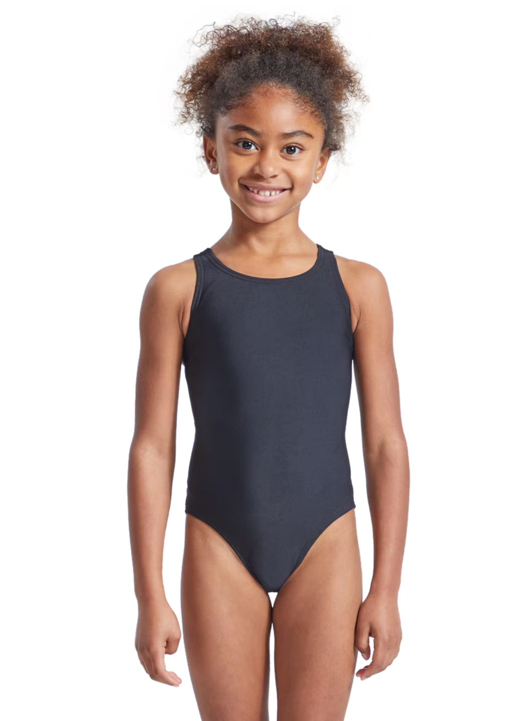 FINIS Girls' Bladeback Solid One Piece Swimsuit
