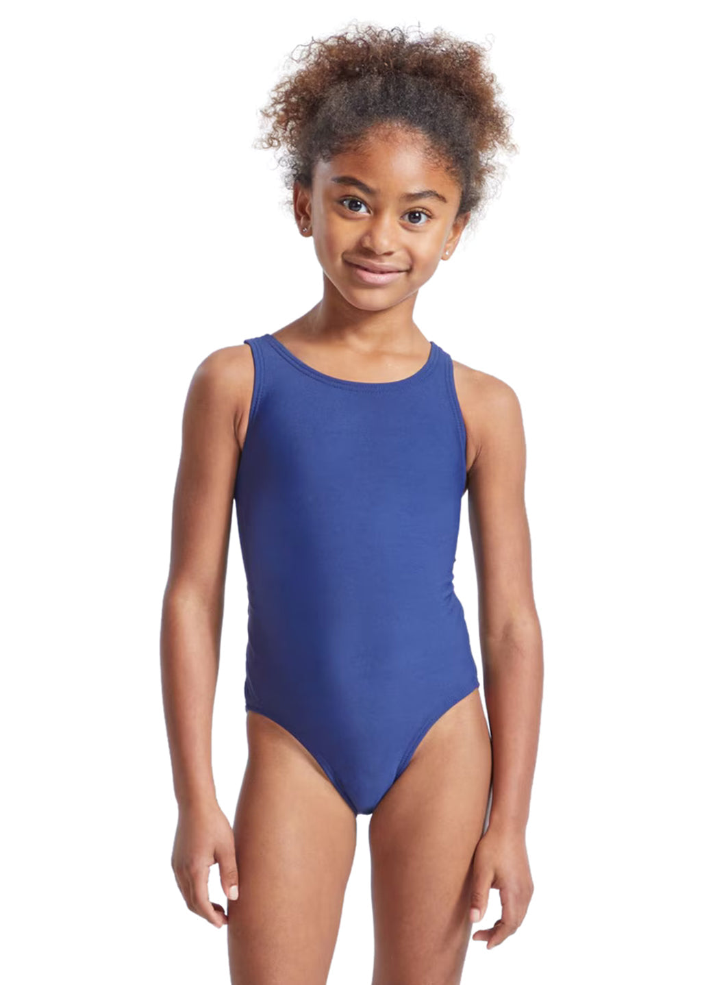 FINIS Girls' Bladeback Solid One Piece Swimsuit
