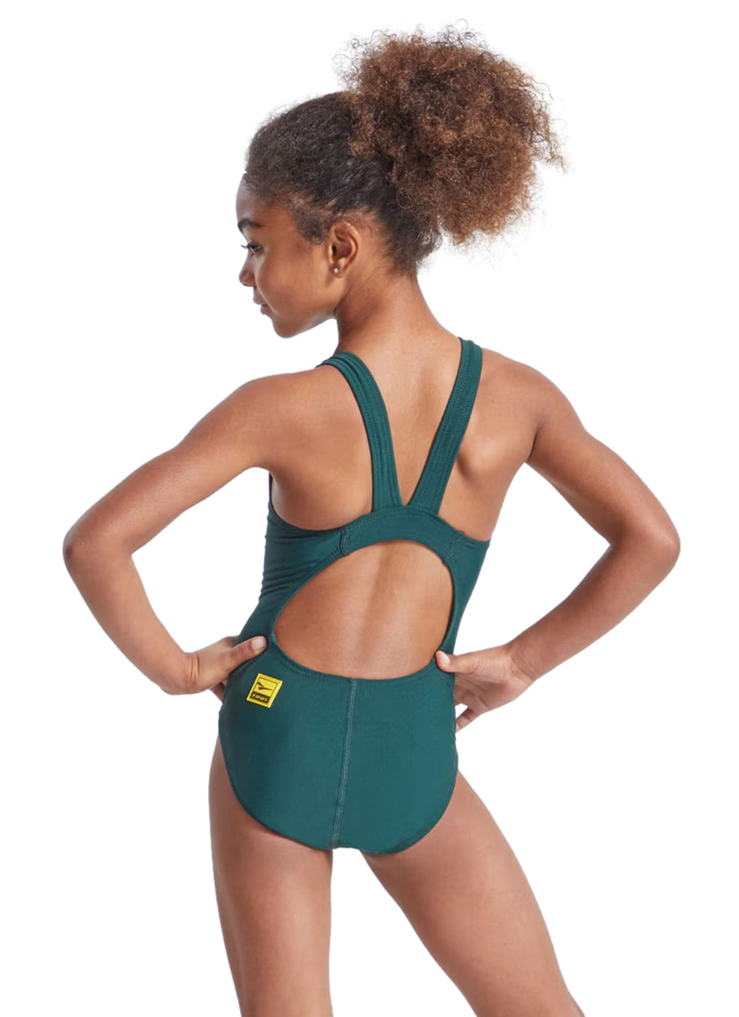 FINIS Girls' Bladeback Solid One Piece Swimsuit