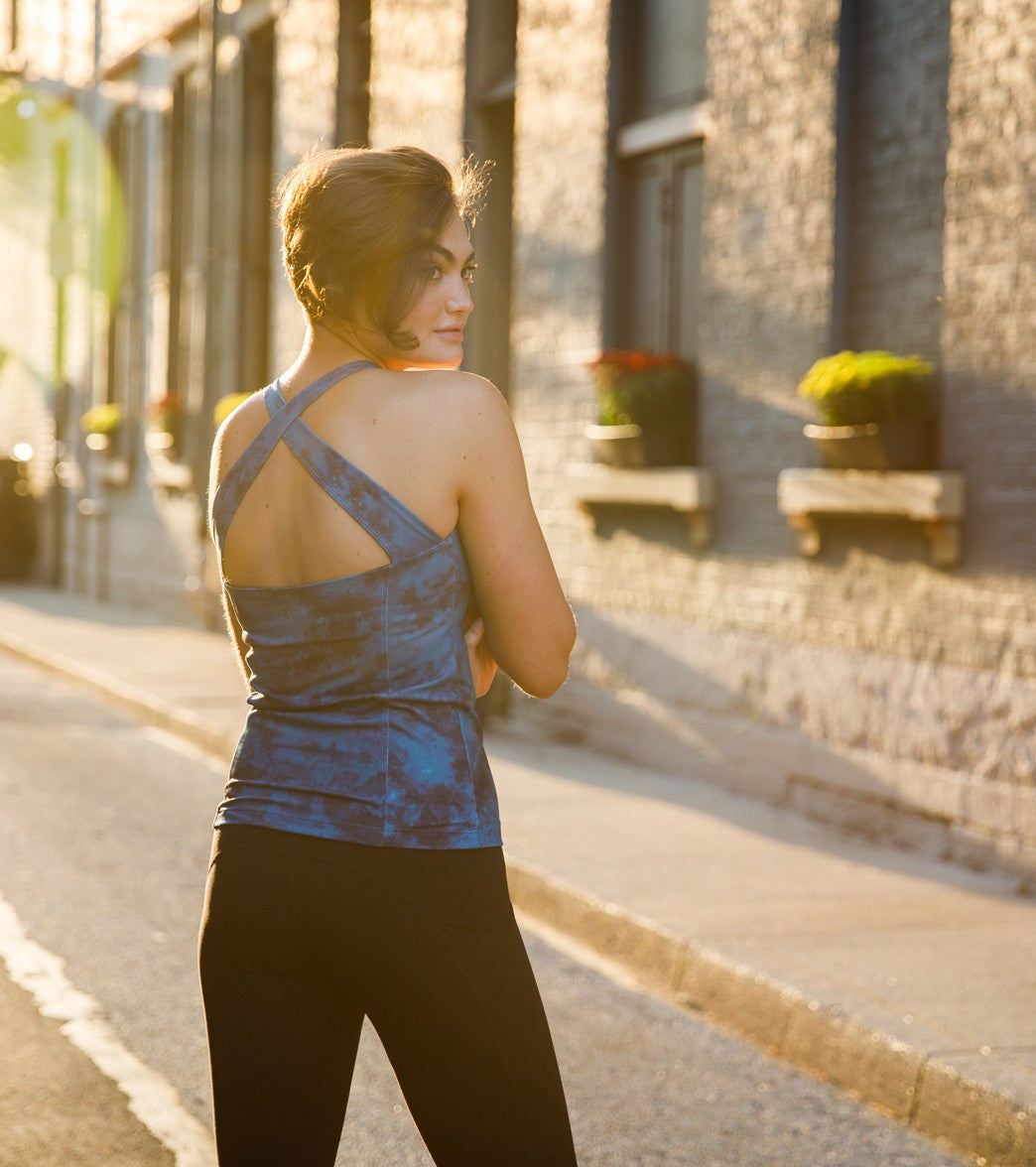 Everyday Yoga Tie Dye Elevated Support Tank