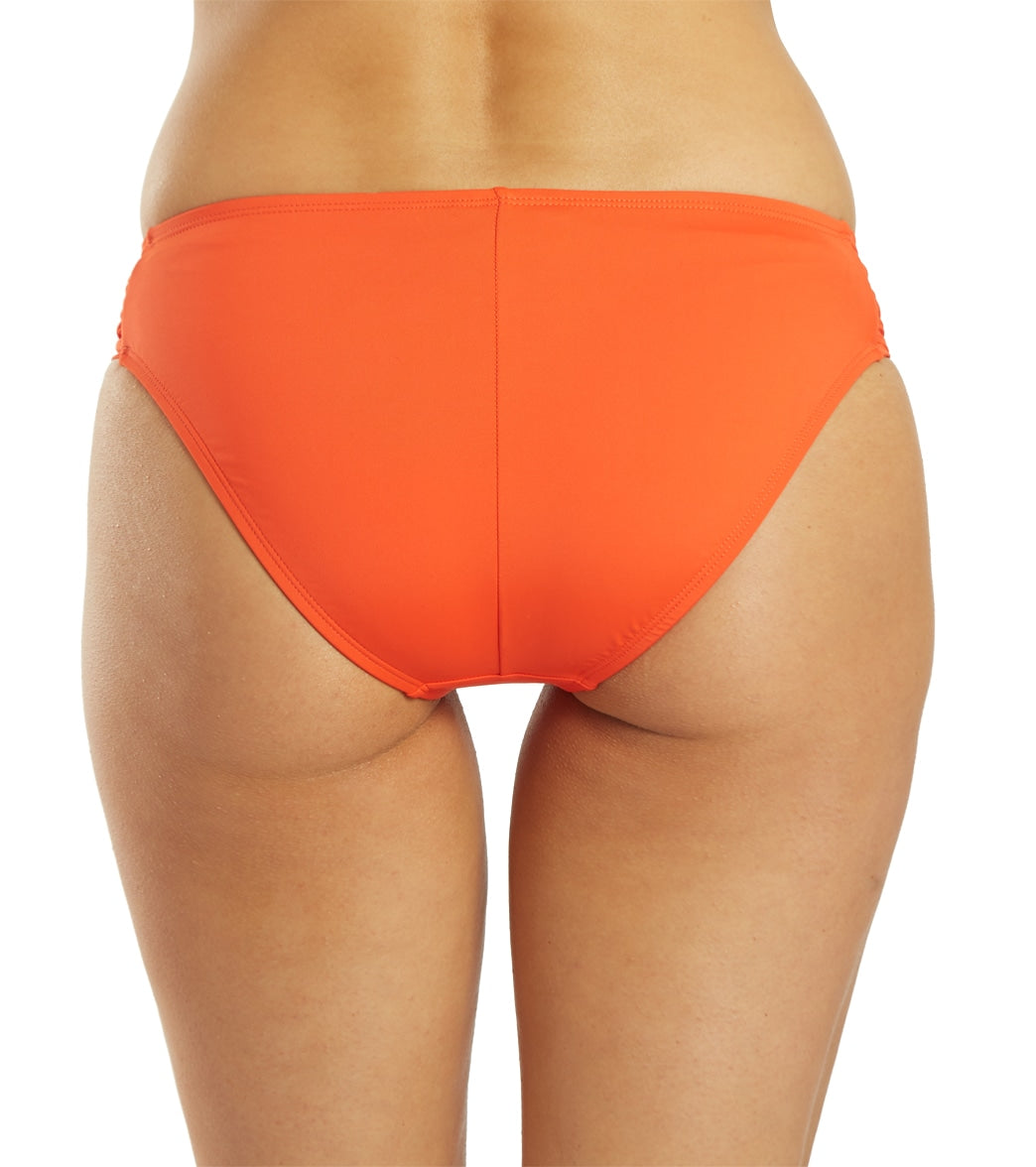 La Blanca Island Goddess Side Shirred Bikini Bottom