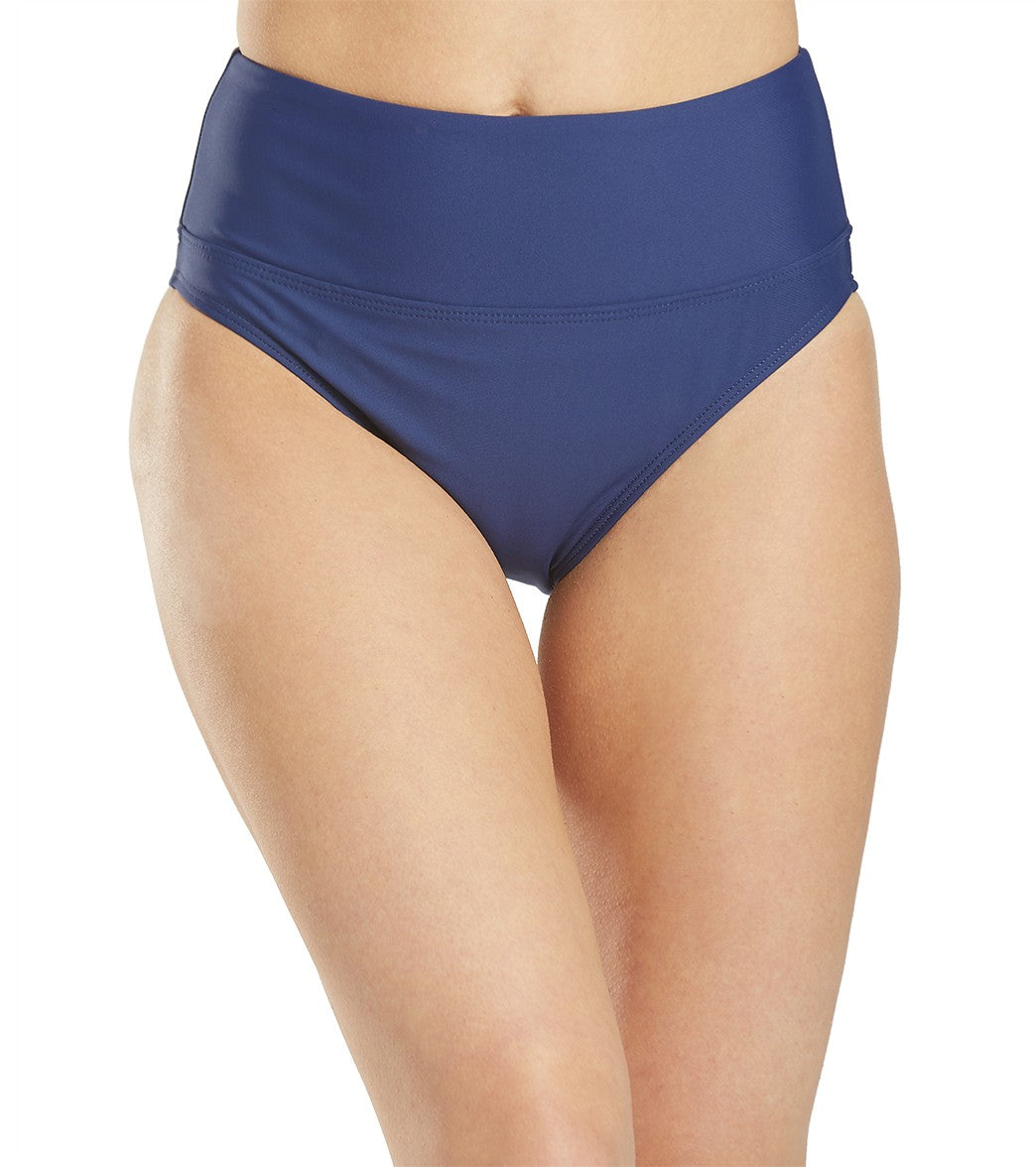 Next by Athena Women's Good Karma Harmony High Waist Bikini Bottom