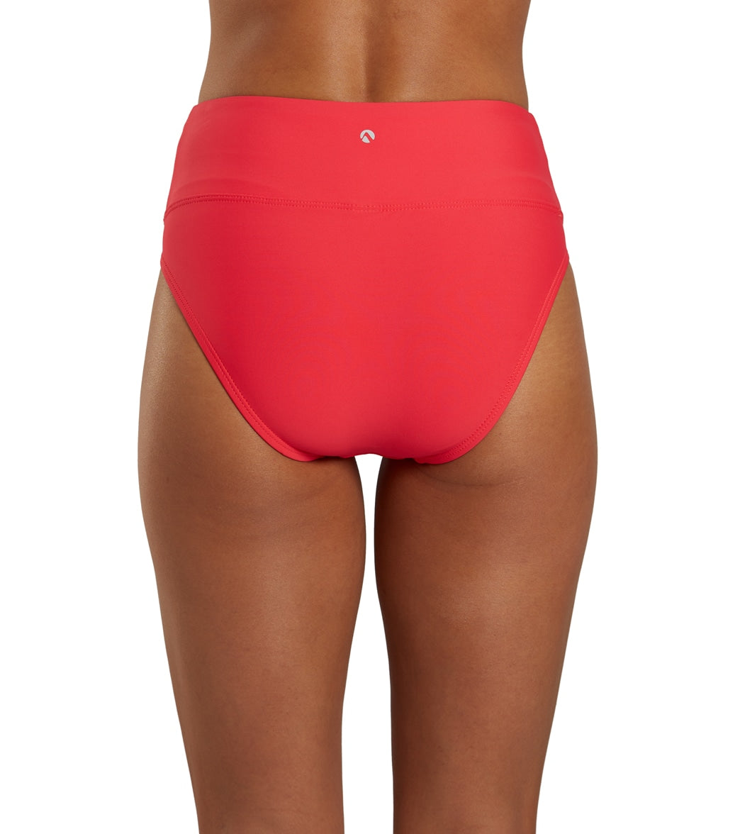 Next by Athena Women's Good Karma Harmony High Waist Bikini Bottom