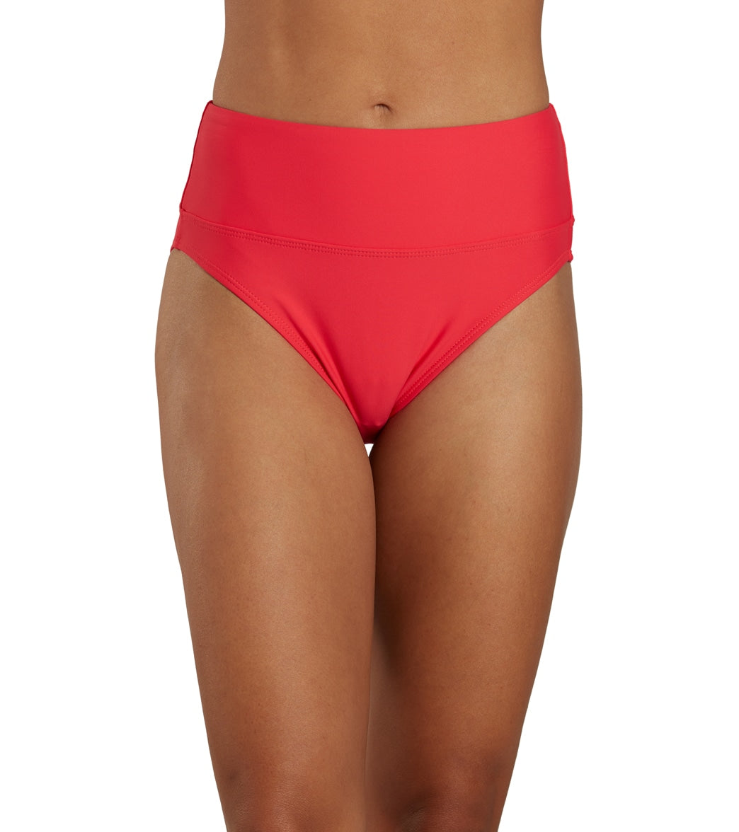 Next by Athena Women's Good Karma Harmony High Waist Bikini Bottom