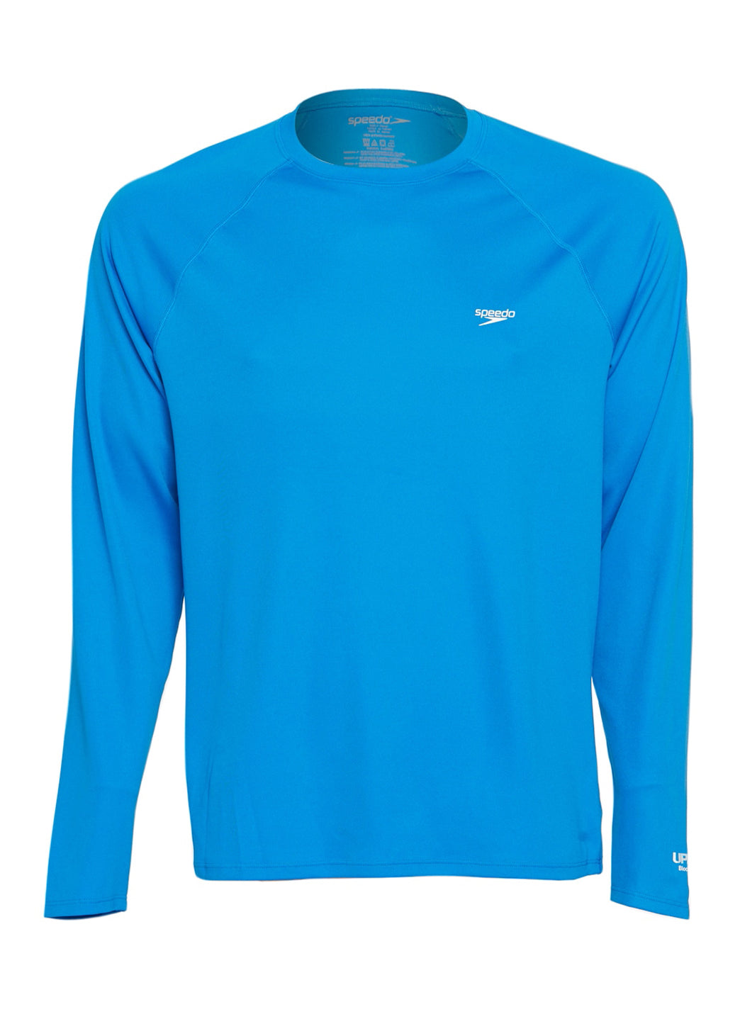 Speedo Active Men's Solid Easy Long Sleeve Swim Shirt
