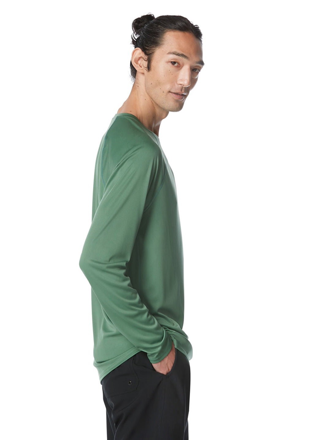 Speedo Active Men's Solid Easy Long Sleeve Swim Shirt