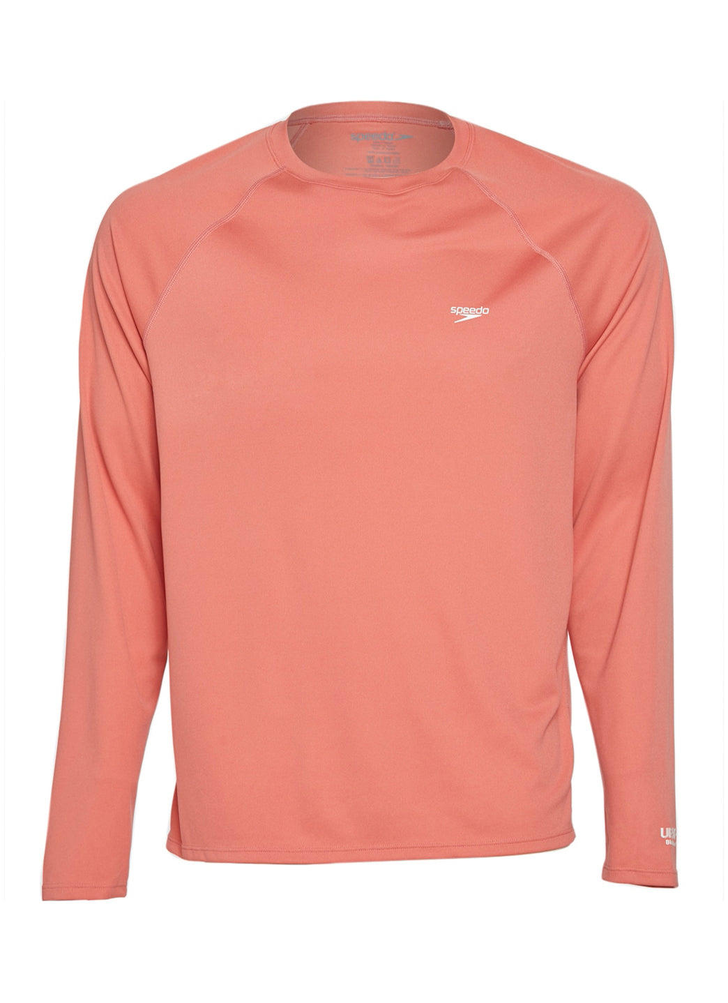 Speedo Active Men's Solid Easy Long Sleeve Swim Shirt