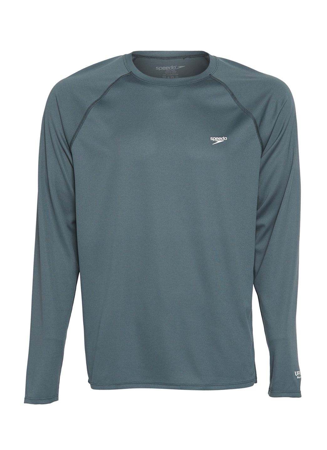 Speedo Active Men's Solid Easy Long Sleeve Swim Shirt
