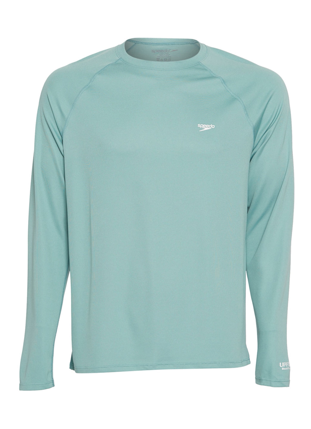 Speedo Active Men's Solid Easy Long Sleeve Swim Shirt