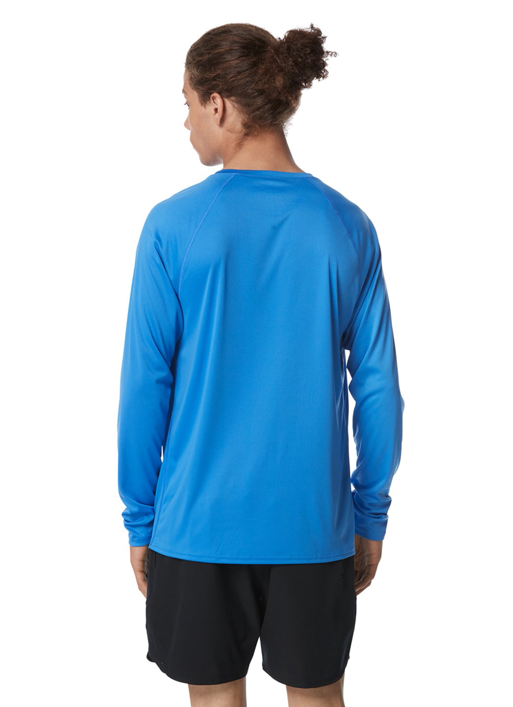 Speedo Active Men's Solid Easy Long Sleeve Swim Shirt