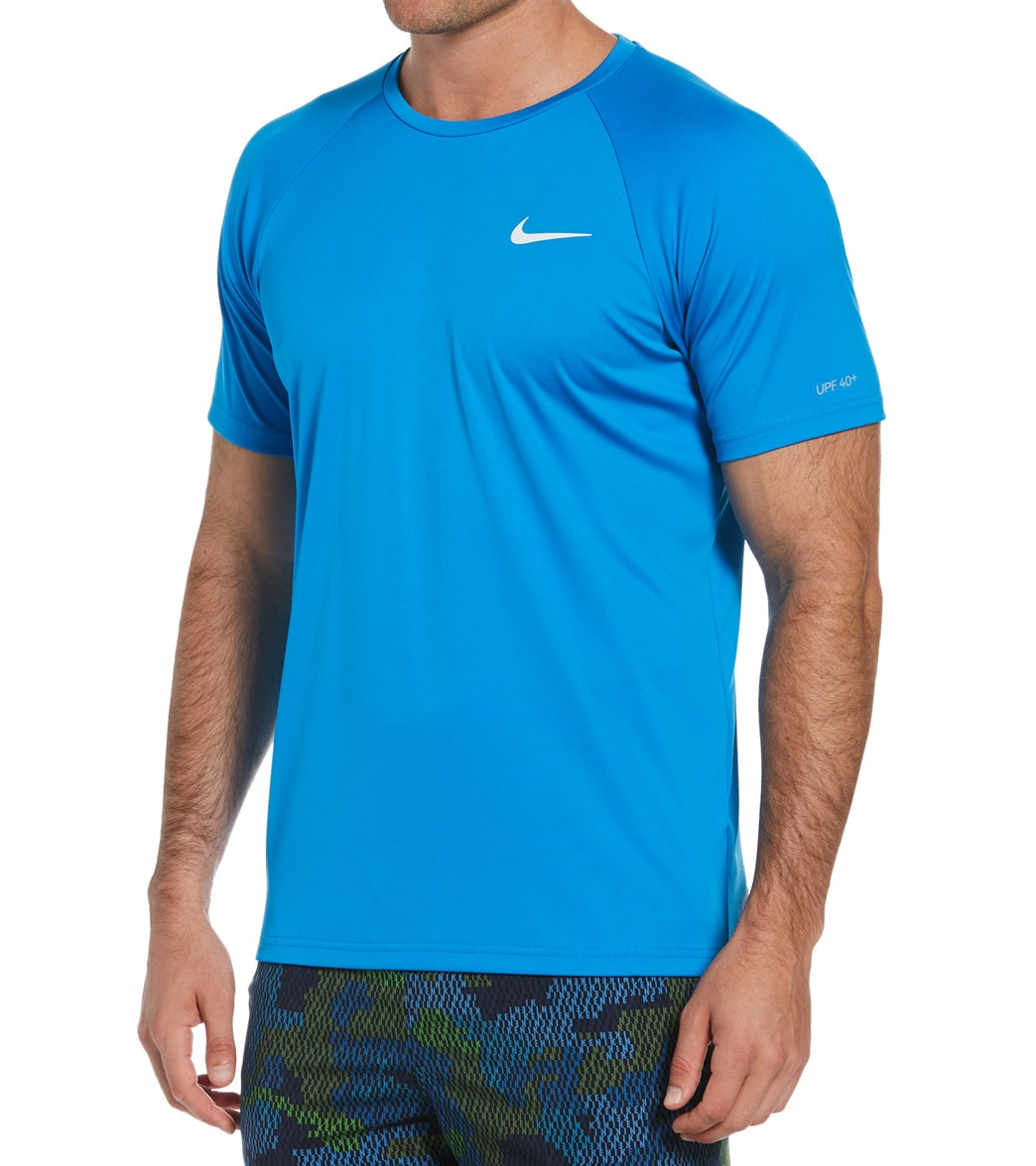 Nike Men's Essential Short Sleeve Hydroguard Swim Shirt