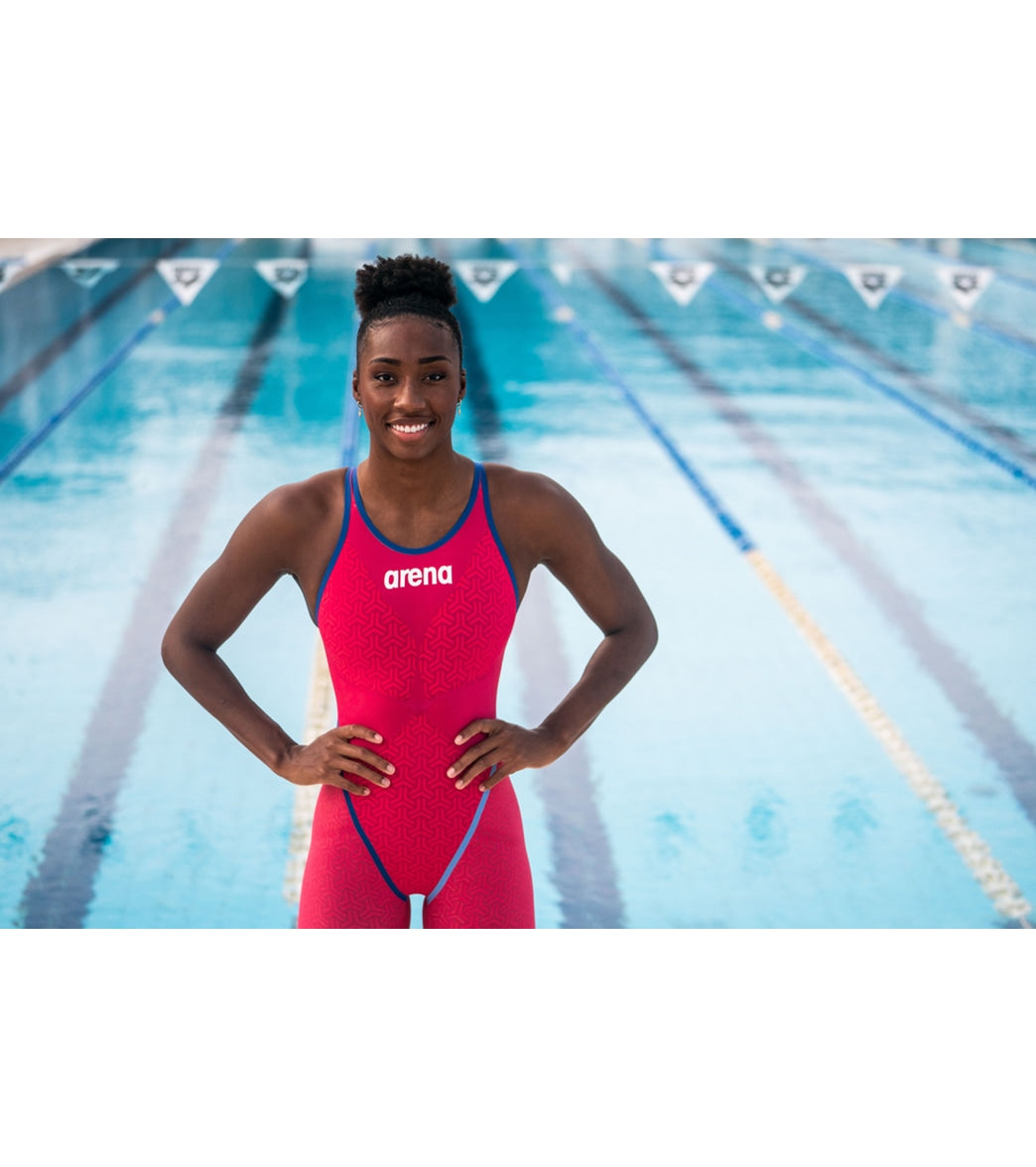 Arena Women's Powerskin Carbon Glide Closed Back Tech Suit Swimsuit