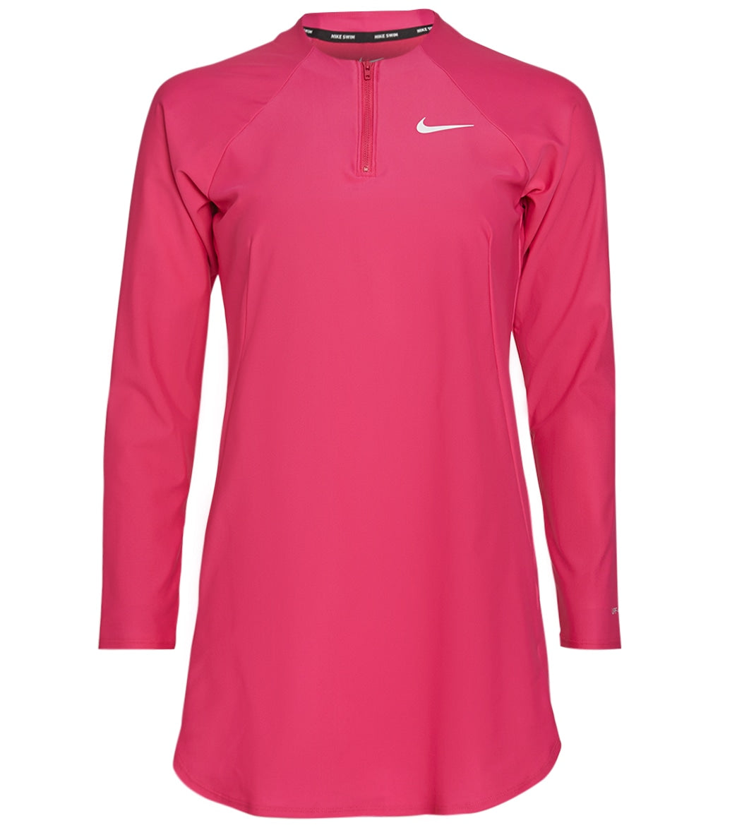 Nike Women's Modest Essential Long Sleeve Chlorine Resistant Swim Tunic