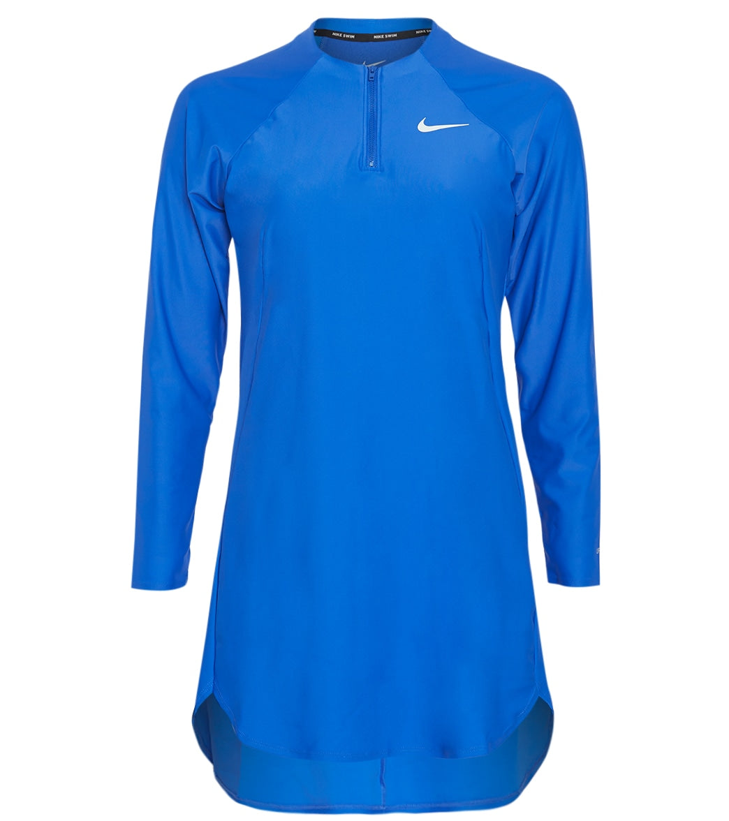 Nike Women's Modest Essential Long Sleeve Chlorine Resistant Swim Tunic