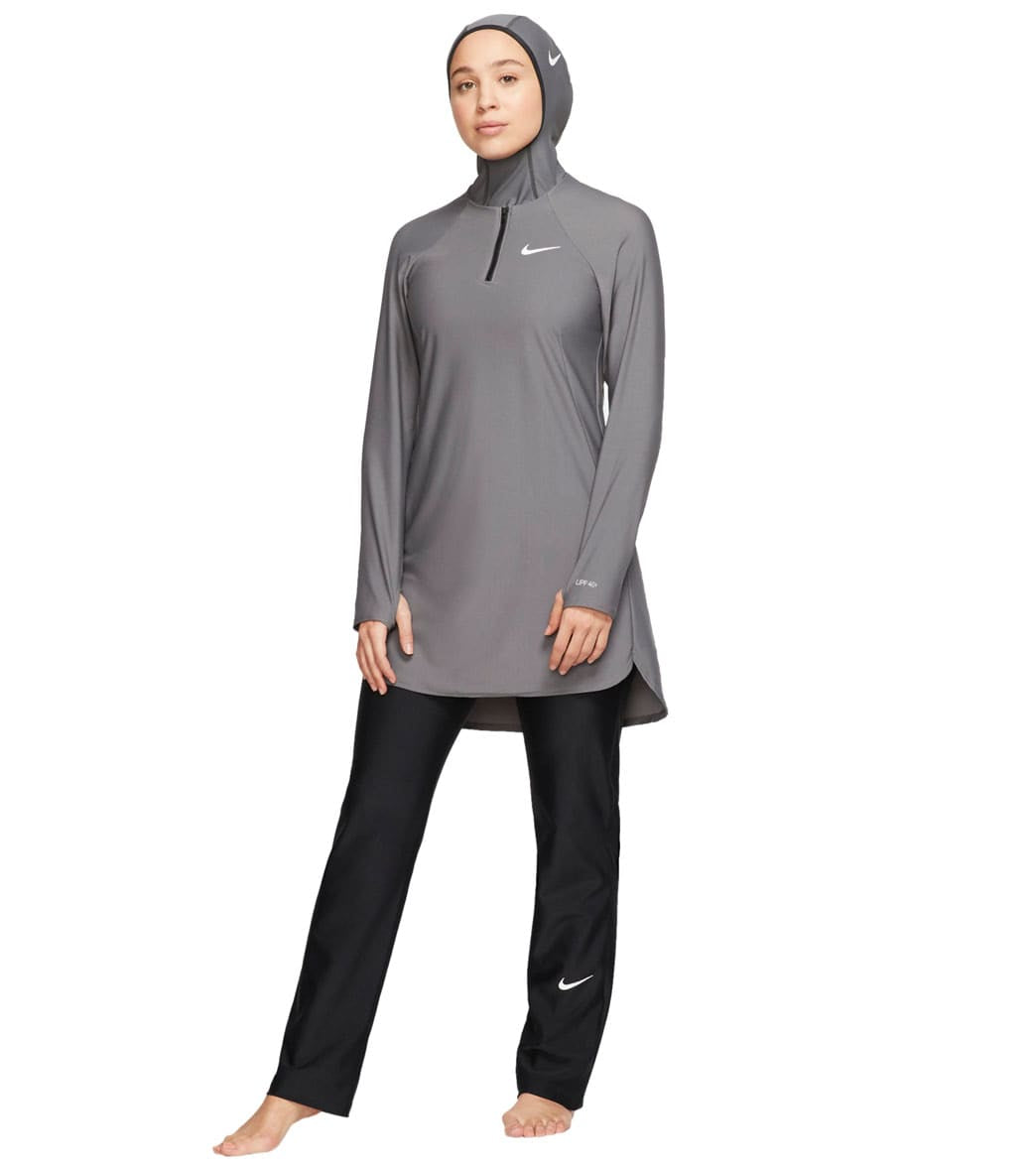 Nike Women's Modest Essential Long Sleeve Chlorine Resistant Swim Tunic